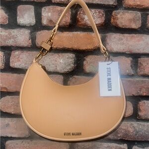 Steve Madden Beige Shoulder Bag